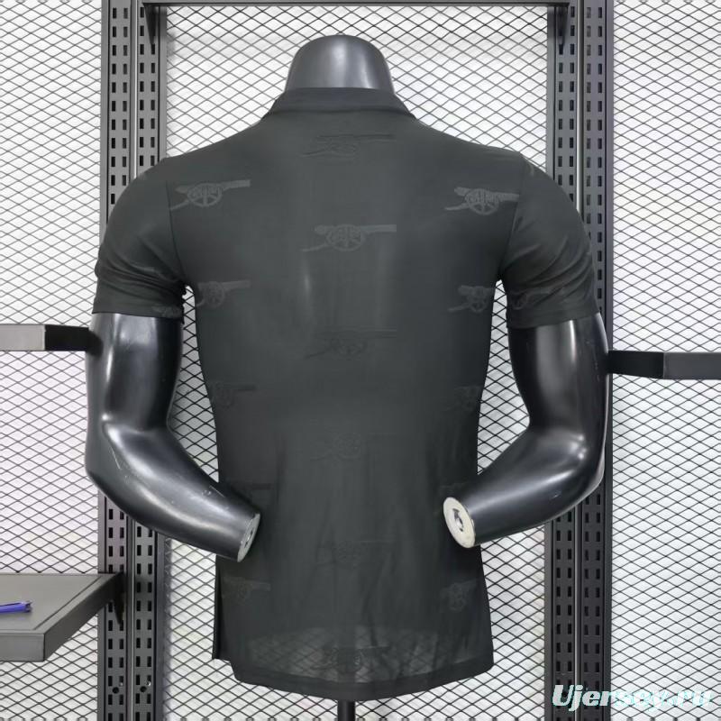 Player Version 25/26 Arsenal Black Pre-Match Jersey