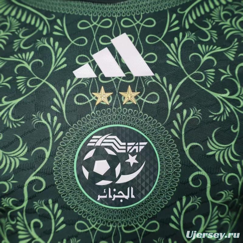 Player Version 2025 Algeria Green Jersey