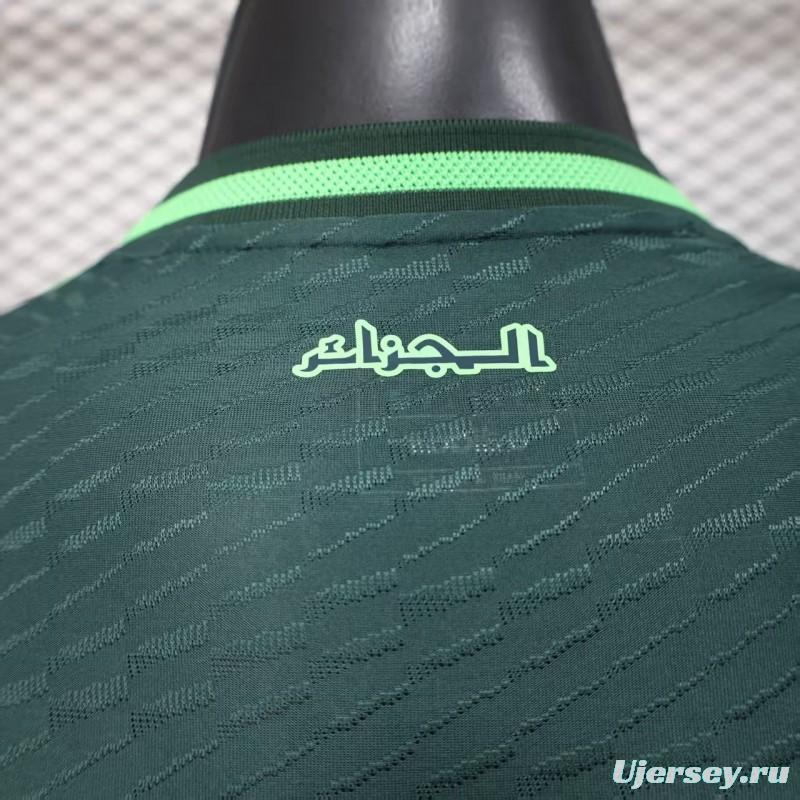 Player Version 2025 Algeria Green Jersey