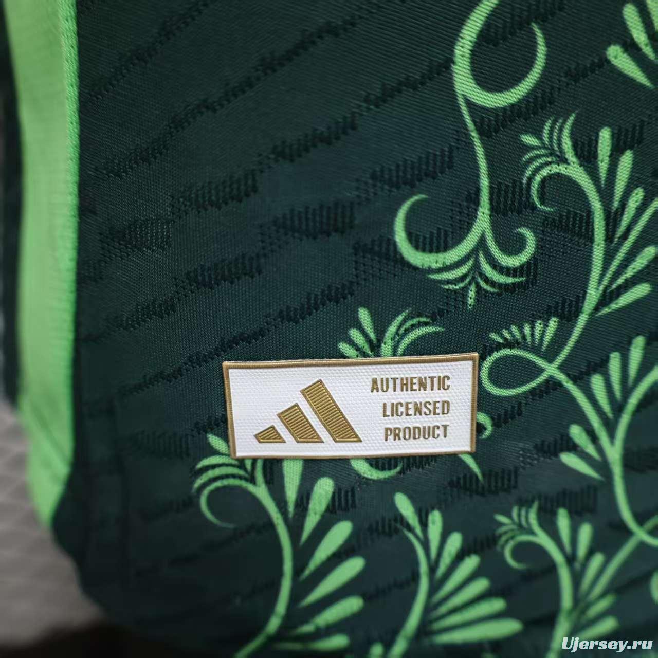 Player Version 2025 Algeria Green Jersey