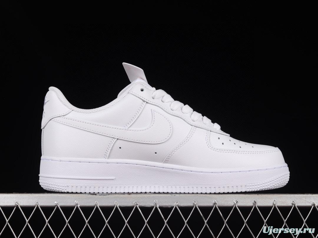 Nike Air Force 1 '07 Low Classic All-White Low-Top Casual Sneakers - CW2288-111