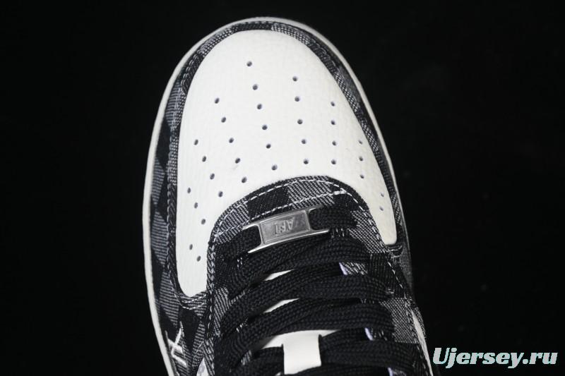 Nike Air Force 1 '07 Low LV Collaboration White Black Casual Sneakers - YF9511-817