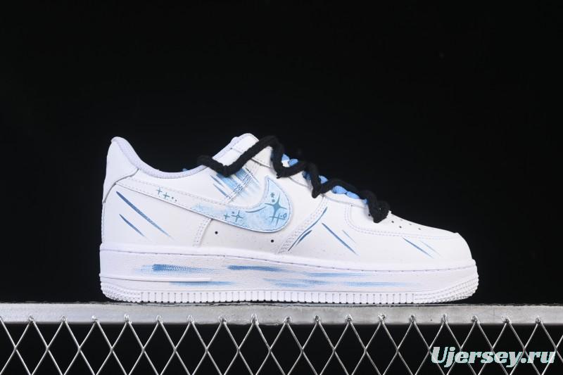 Nike Air Force 1'07 Low Pisces Hand-Painted Doodle Zodiac Series - 219-320