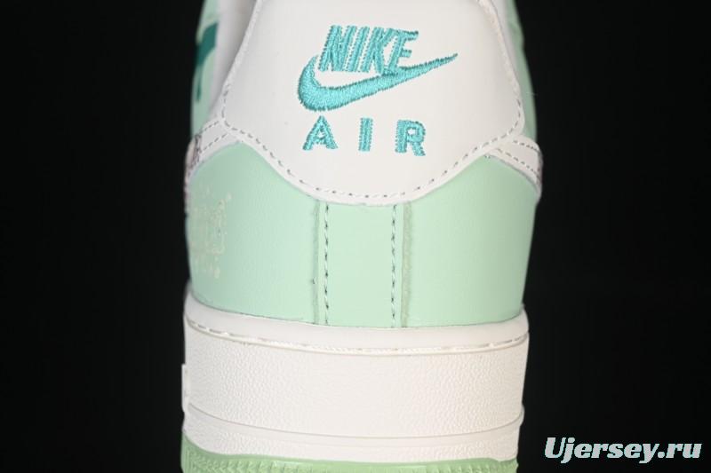 Nike Air Force 1'07 Low Casual Sneakers with Full-Length Air Cushion - KB1688-007