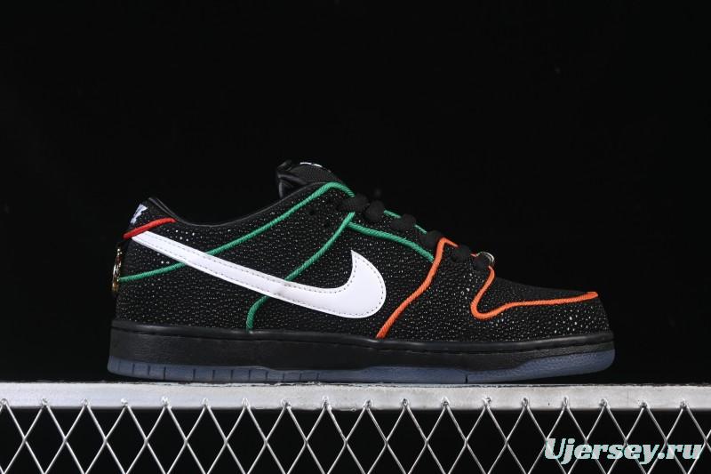 Nike Bronx Girls Skate SB Dunk Low Skateboarding Shoes - HV1664-001