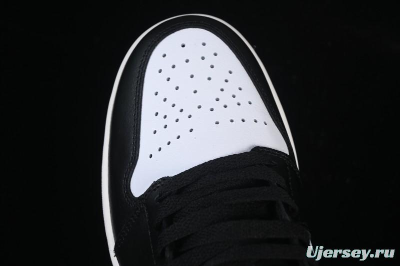 Nike Air Jordan 1 Mid AJ1 Black White Orange - DQ8426-801