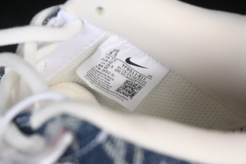 Nike Air Force 1 '07 Low LV Collaboration White Blue Casual Sneakers - YF9511-811