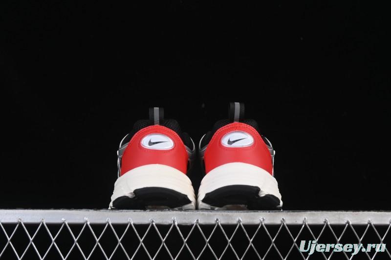 Nike P-6000 Retro Casual Sports Kids Shoes - Silver Red Black Swoosh