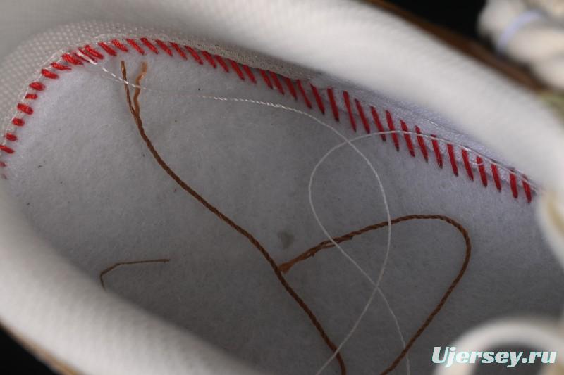 Nike Air Force 1 '07 Low Milk Coffee Bear Hand-Drawn Doodle Casual Sneakers - XL2321-666