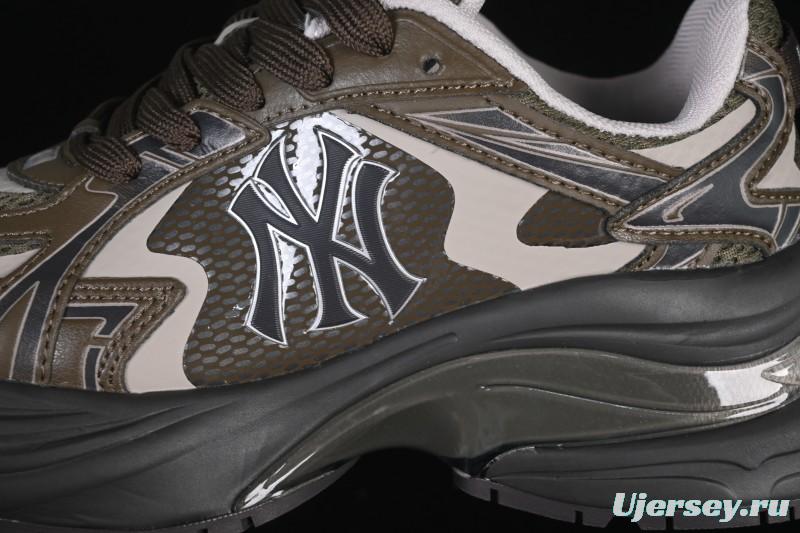 New York Yankees Chunky Curve Runner Enamel Thick Sole Casual Running Shoes - 3ARNSPE5N50BRS