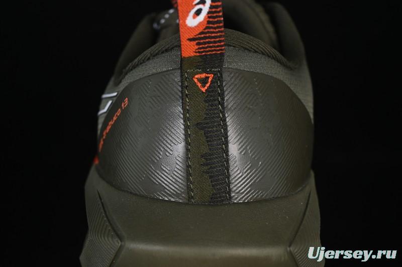 Asics Gel-Trabuco 13 Retro Breathable Cushioned Men's Running Shoes - 1011B973-200