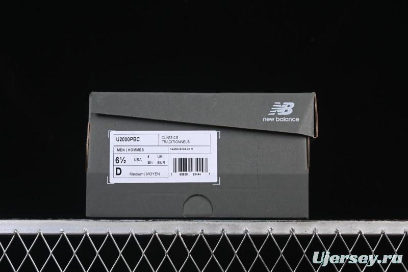 New Balance 2000 Series Retro Dad Style Casual Sports Running Shoes - U2000PBC