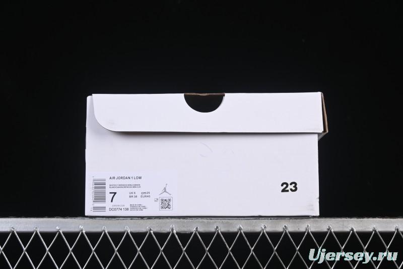 Nike Air Jordan 1 Low AJ1 Fresh Mint Green Low-Top Casual Skate Shoes DC0774-138