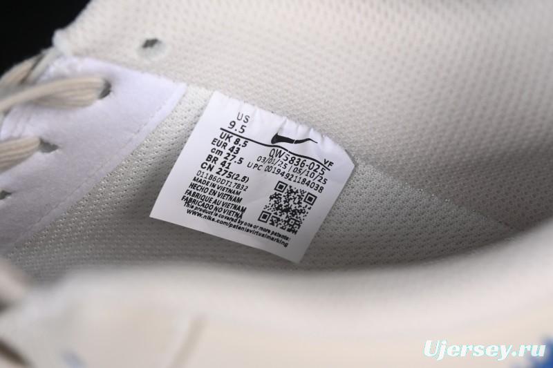 Nike Air Force 1 '07 Low LV Collaboration Mesh Panel Light Blue Low-Top Casual Sneakers - QW5836-025