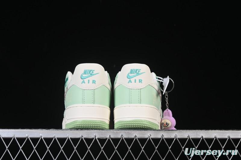 Nike Air Force 1'07 Low Casual Sneakers with Full-Length Air Cushion - KB1688-007