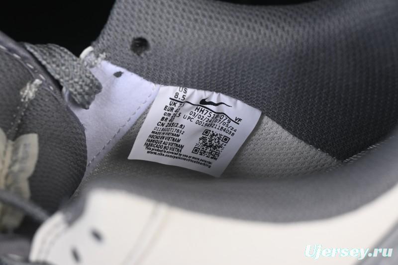 Nike Air Force 1 '07 Low LV Collaboration Printed Beige Swoosh Casual Low-Top Sneakers - HH7518-079