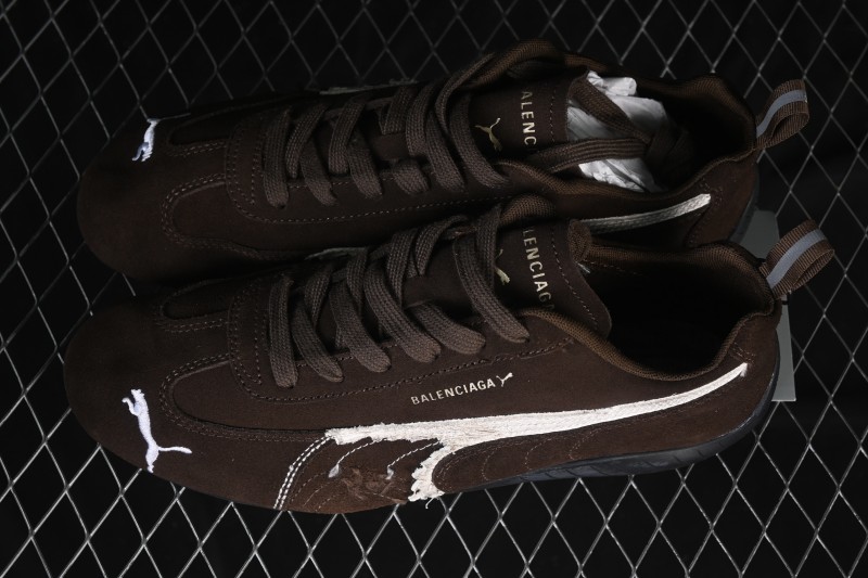 Puma The Open Product x Puma Speedcat Paris Collaboration Low-Top Lifestyle Casual Shoes - 406519-05