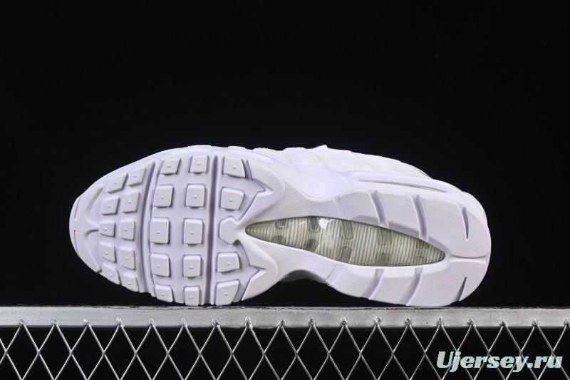 Nike Air Max 95 Retro Cushioned Running Shoes with Air Sole - CT1268-100