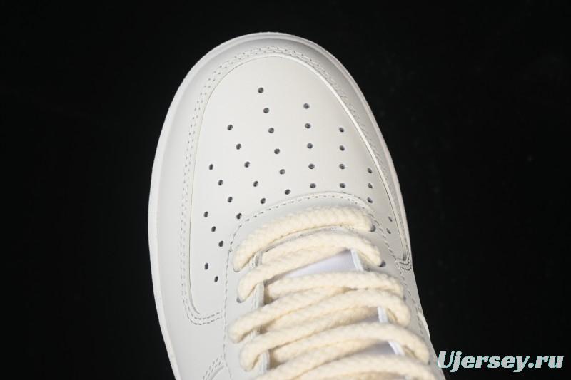 Nike Air Force 1 '07 Low Casual Sneakers in White Black - ZH0318-128