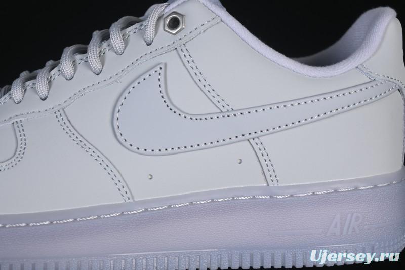 Nike Air Force 1'07 Low Casual Sneakers with Full-Length Air Cushion - CJ9179-002