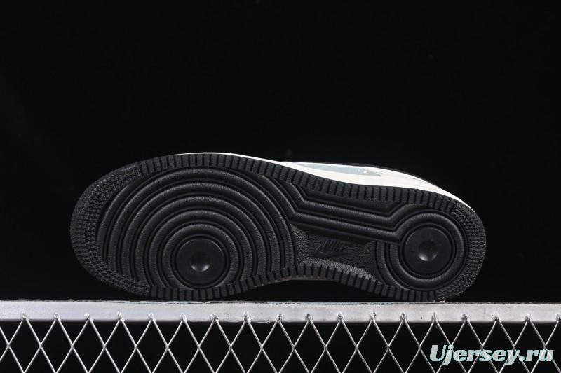 Nike Air Force 1'07 Low Gucci Collaboration White Gray Black Casual Sneakers - YF9511-808