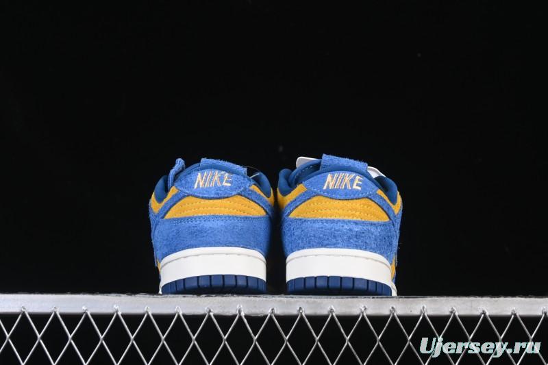 Nike Dunk Low Panda Blue Orange Low-Top Casual Skate Shoes - IH7648-700