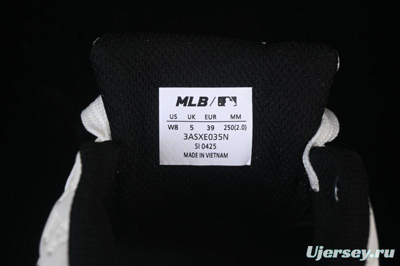 New York Yankees Bigball Chunky Embo Monogram Height Increasing Thick Sole Casual Sneakers - 3ASXE035N50CRL