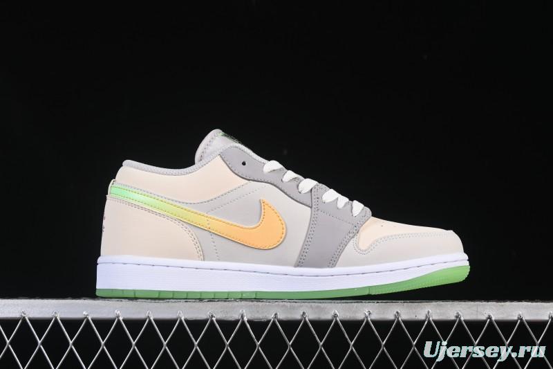Nike Air Jordan 1 Low Tokyo Bio Hack Casual Sneakers - HQ2030-001