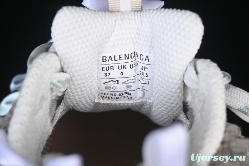 Balenciaga 3XL Denim Running Shoes - WTSAX0210