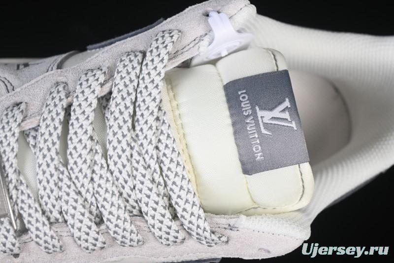 Nike Air Force 1'07 Low LV Collaboration Dual-Tone Gray Graffiti Casual Sneakers - CX5050-Y07