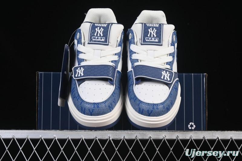 New York Yankees Chunky Liner Pocket Monogram Height-Increasing Thick Sole Casual Running Shoes - 3ASXP025N50NYS