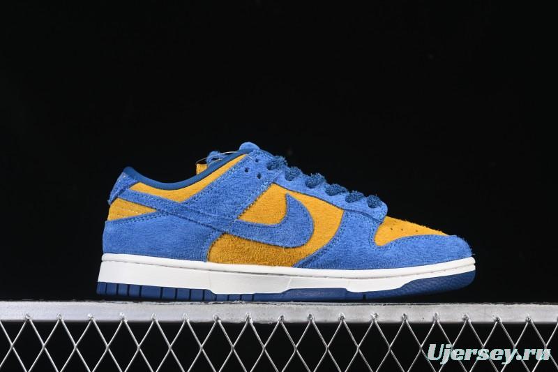 Nike Dunk Low Panda Blue Orange Low-Top Casual Skate Shoes - IH7648-700