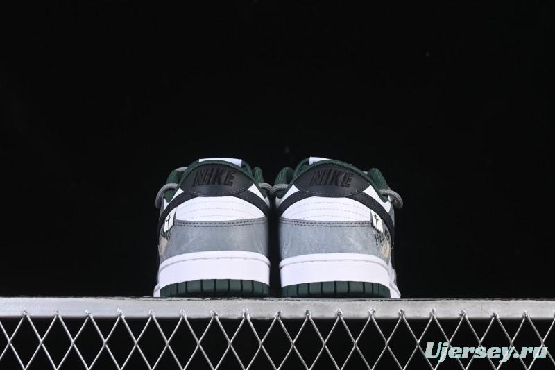 Nike SB Dunk Low Anniversary Custom Low-Top Casual Skate Shoes - DV0833-111