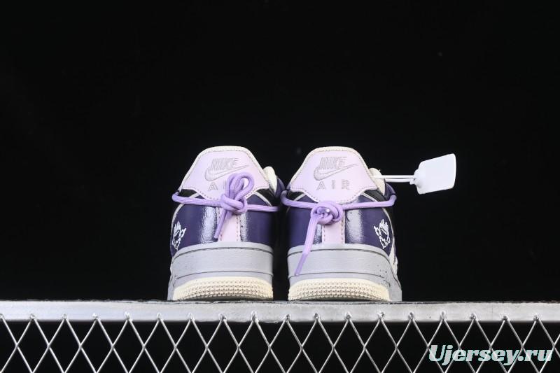 Nike Air Force 1 '07 Low Pixel Cloud Tracking Casual Sports Sneakers - CJ0304-106