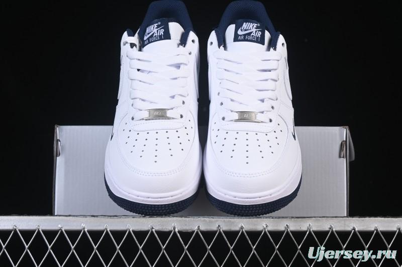 Nike Air Force 1'07 Low White Blue Casual Sneakers - ZH0316-119