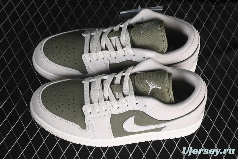 Nike Air Jordan 1 Low AJ1 Mint Green Low-top Casual Lifestyle Sneakers - HV4089-201