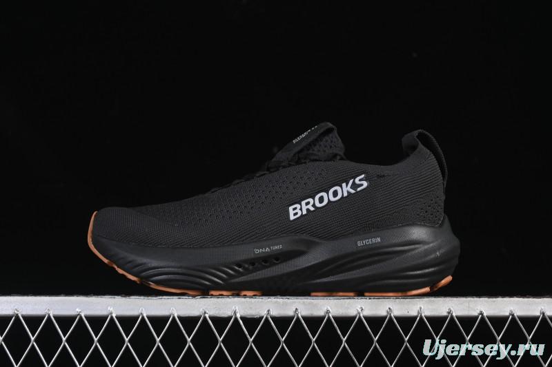 Brooks Glycerin Stealthfit 22 Cushioned Marathon Nitrogen Running Shoes - 1104481D072