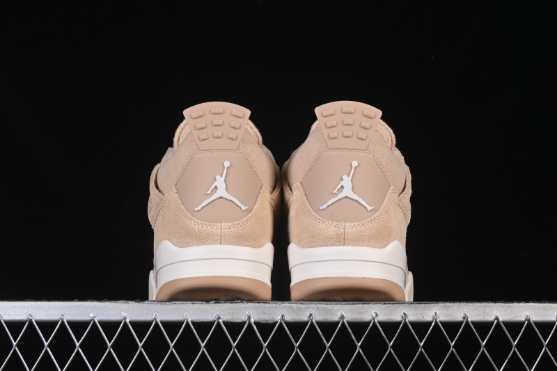 Nike Air Jordan 4 Retro Cozy Girl Warm Yellow Sneakers - HV0823-200