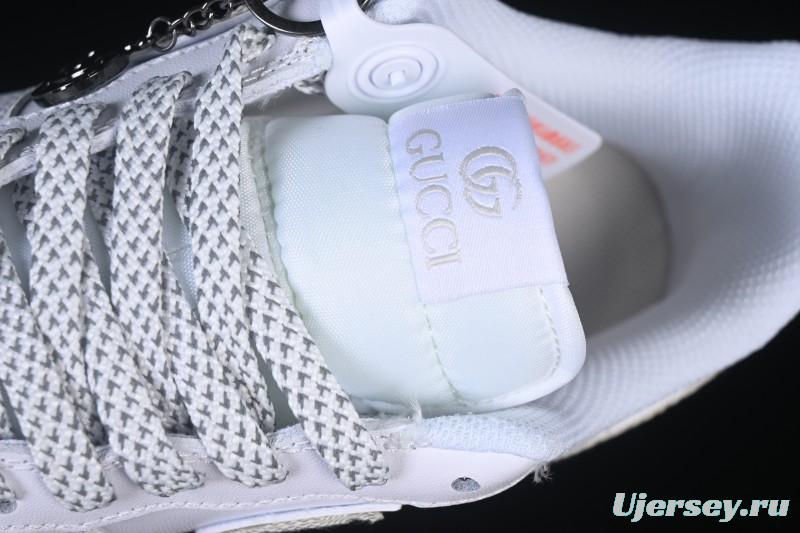 Nike Air Force 1 '07 Low Gucci Collaboration Light Gray Denim Glow-in-the-Dark Low-Top Casual Sneakers - XX3168-197