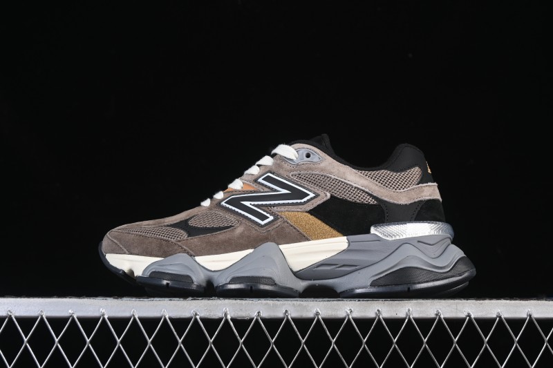 New Balance Retro Casual Running Shoes with ABZORB Cushioning - U9060FMB
