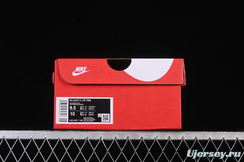 Nike Killshot 2 Retro Comfortable Slip-Resistant Lightweight Low-Top Skate Shoes - HQ1657-106