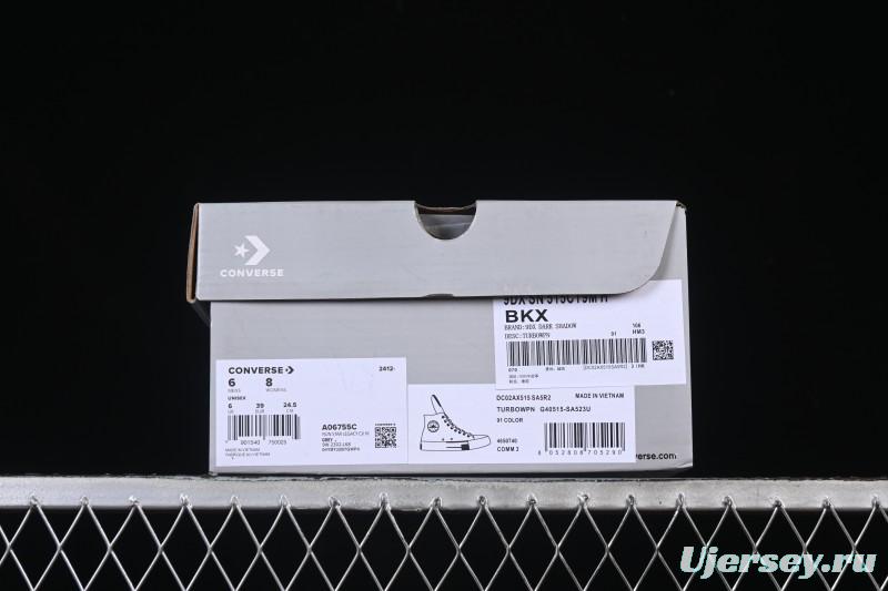 Rick Owens Drkshdw Converse Chuck 70 High Top Platform Canvas Sneakers - A06755C