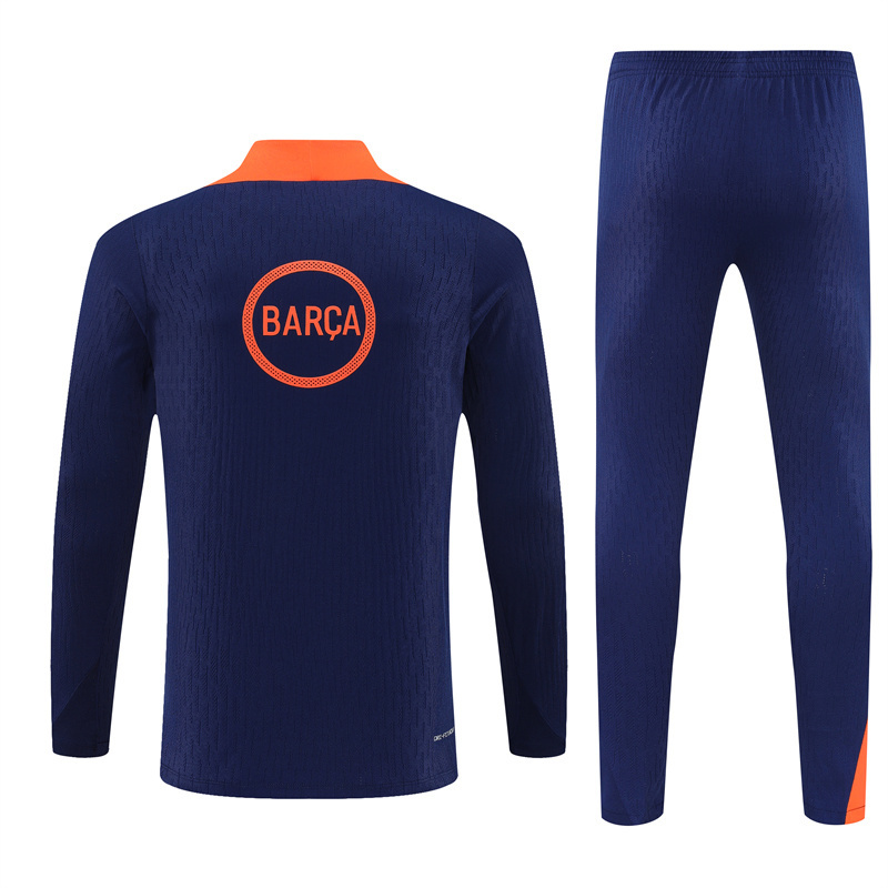 25/26 Barcelona Blue Orange Camouflage T90 Short Sleeve Jersey+Shorts