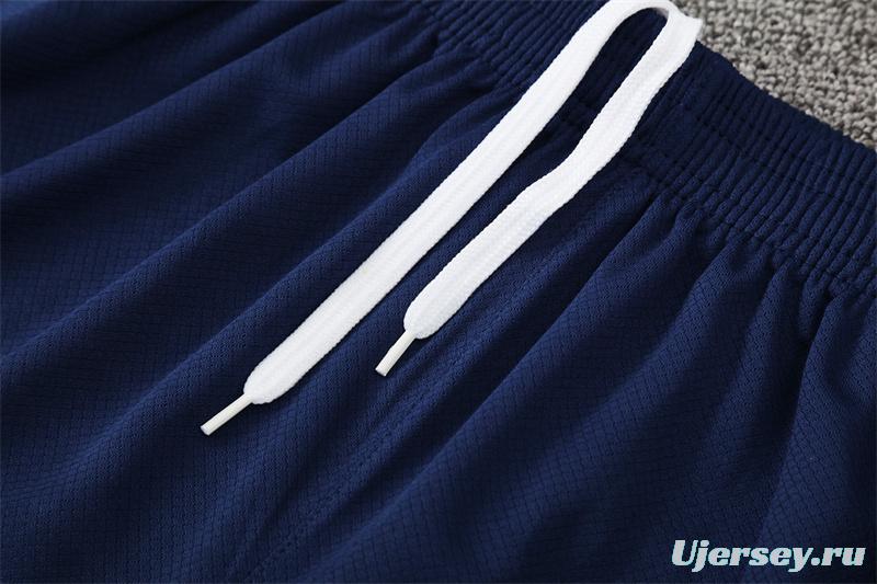 25/26 Brazil Blue Green Camouflage with XS Short Sleeve+Soccer Shorts