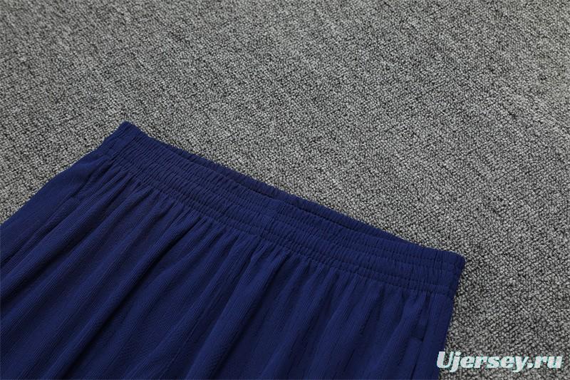 25/26 Barcelona Blue Orange Camouflage T90 Short Sleeve Jersey+Shorts