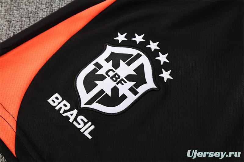 25/26 Brazil Yellow with XS Short Sleeve+Soccer Shorts