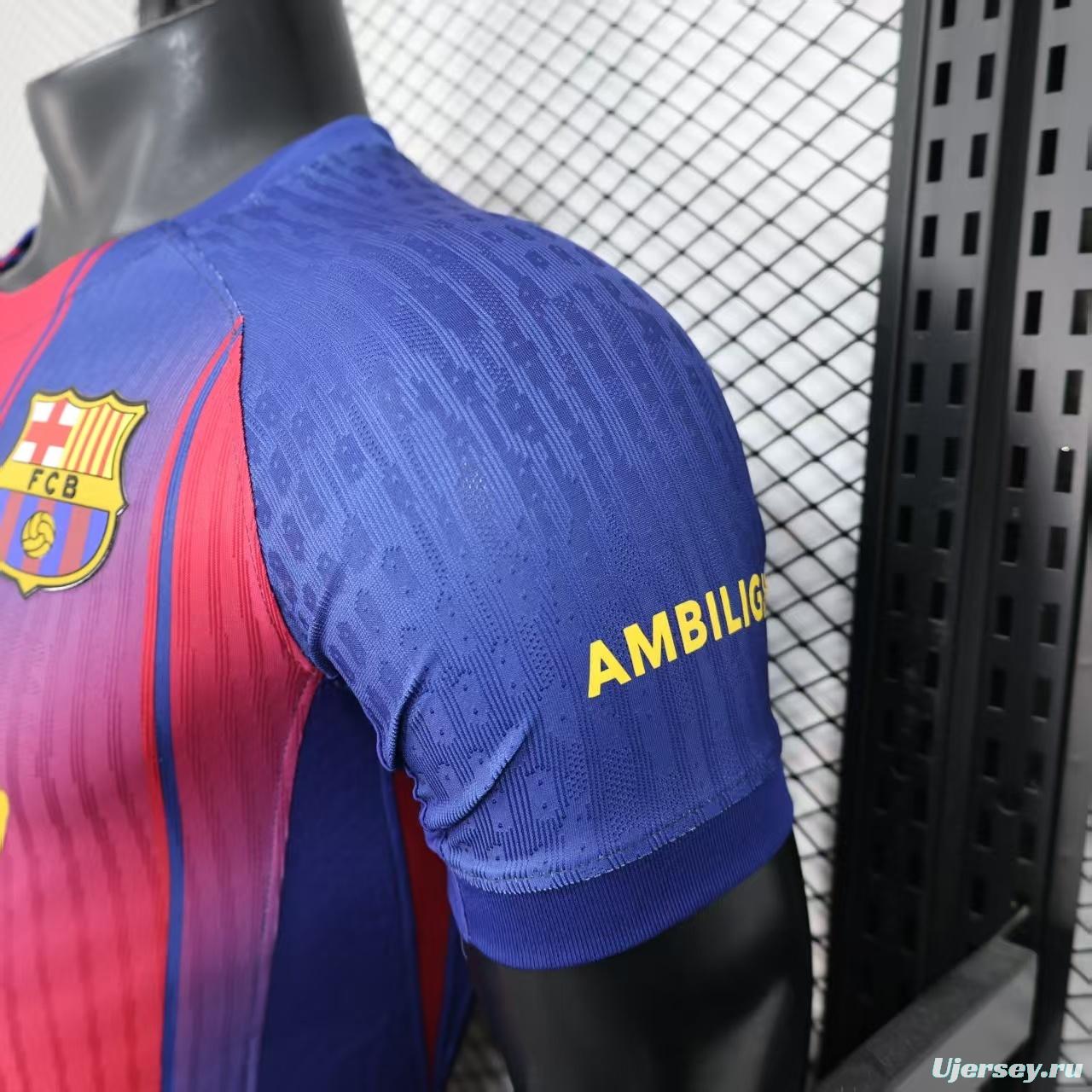 Player Version 25/26 BARCELONA x ED SHEERAN SIGNEE Edition Jersey