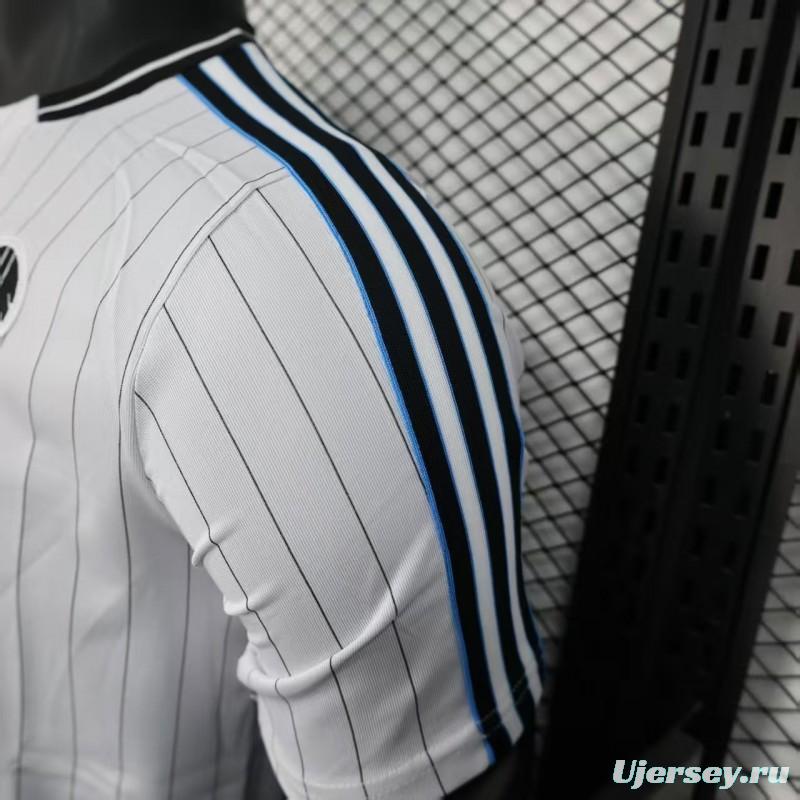 Player Version 25/26 Newcastle United Adidas Original Blue Jersey