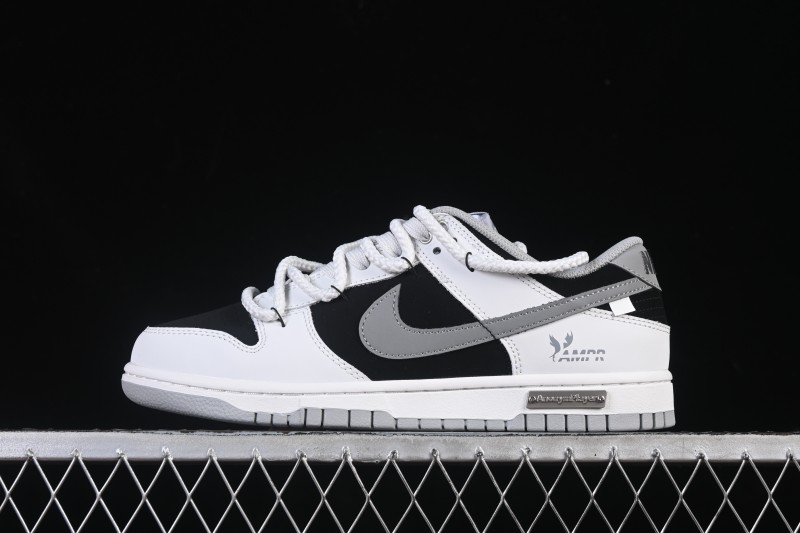 Nike SB Dunk Low Just Do It Anniversary Premium Custom Low-Top Skateboarding Shoes with Exclusive Lacing System - WB0518-091