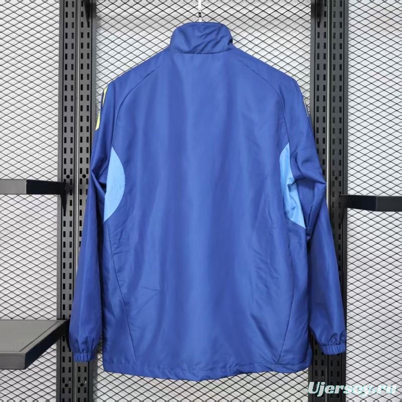 25/26 Club America Blue Windbreaker (with Inner Lining)